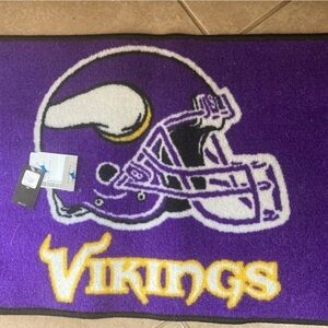 2 Fanmats 5764 NFL - Minnesota Vikings Starter Mat 17"x28" NWT